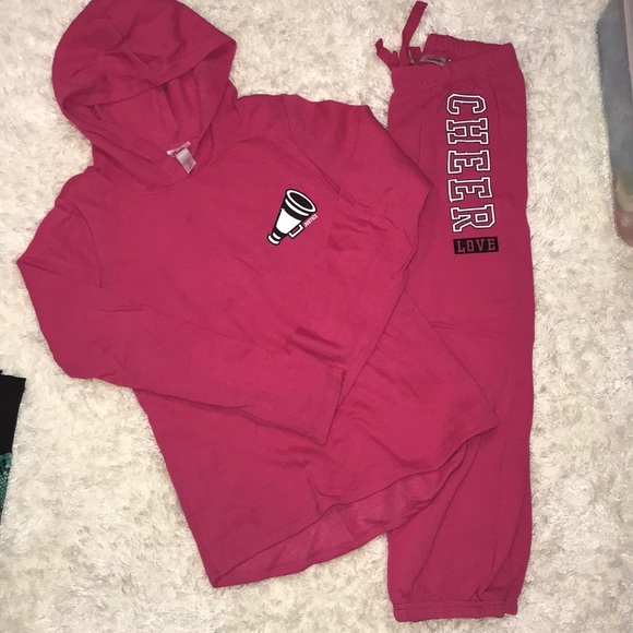 Justice Other - Sz 8 fuschia Justice Cheer warm up